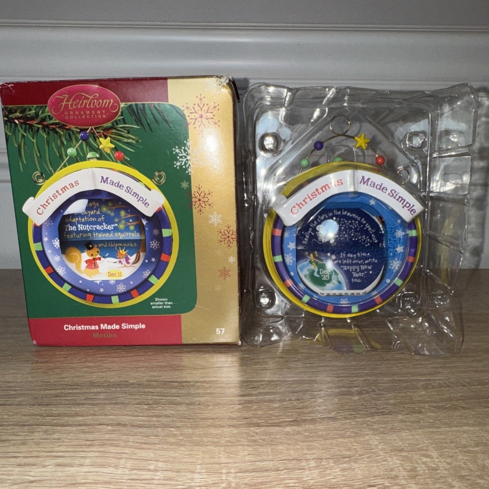 Heirloom Ornament Collection Christmas Made Simple 26 Days To‎ X-Mas Activities